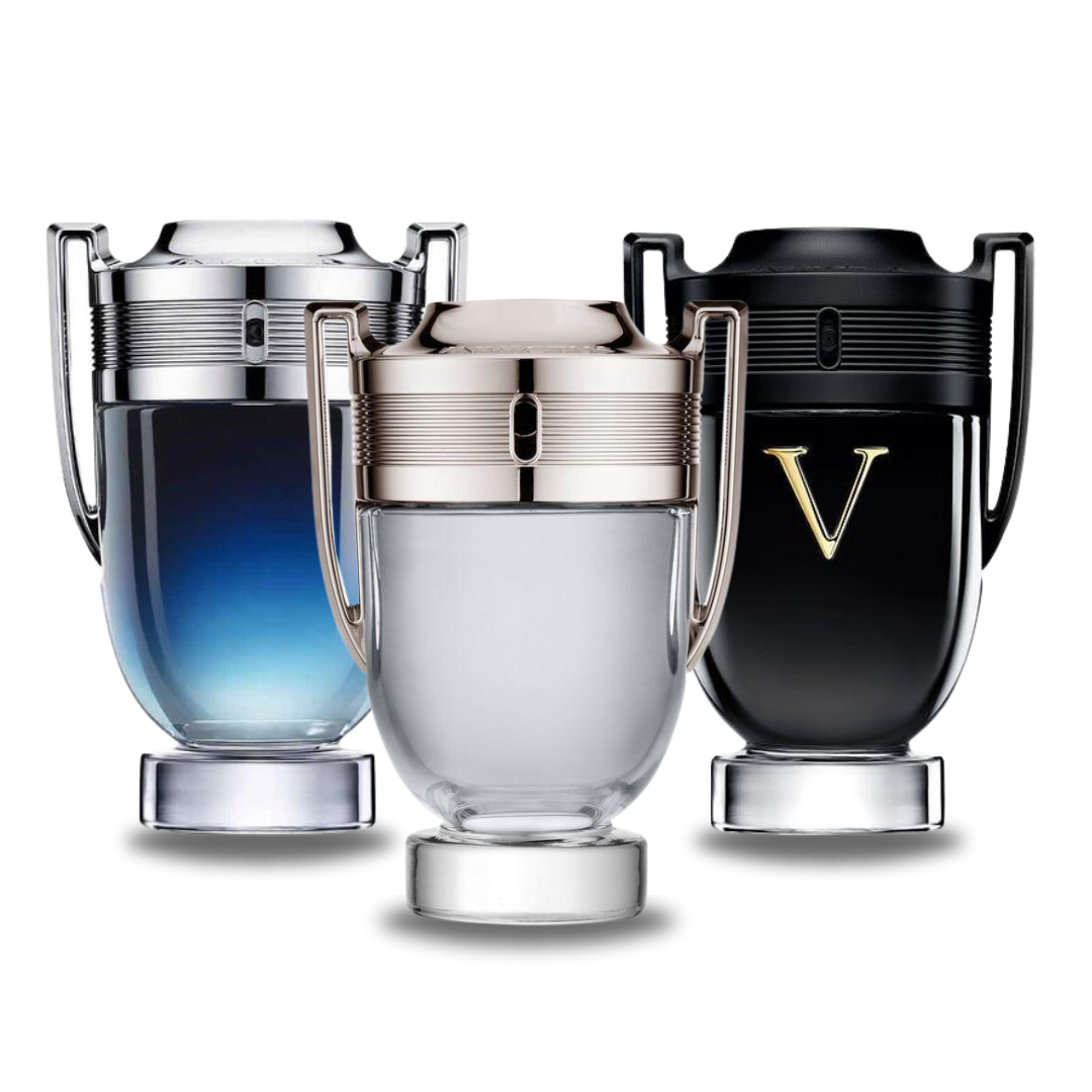 Combo di 3 Profumi  – Invictus Legend Paco Rabanne, Invictus Paco Rabanne und Invictus Victory Elixir Paco Rabanne